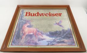 1994 Budweiser King Of Beers Deer Mirror