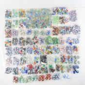 Collection of vintage & modern marbles