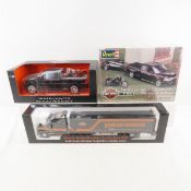 Harley Davidson Diecast F-150, Truck Bank & Model