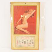 1955 Marilyn Monroe pinup calendar