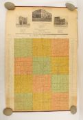 Jan 1, 1915 Wall Map of Dodge County, MN