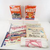 Minnesota Twins pennants, Wheaties boxes