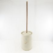 3 Gallon Union Stoneware Butter Churn with Plunger