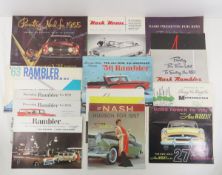Nash, Rambler, Hudson, Kaiser & Willy's Brochures