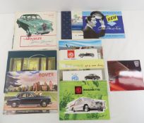 Wolseley, MG, Rover, Riley & Other Car Brochures