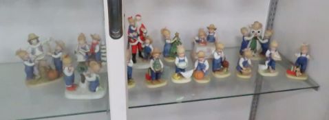 Homeco Denim Days Figurines