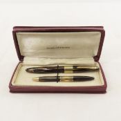Sheaffer's Pen & Pencil Set 14KT Accents & Nib