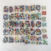 Collection of vintage & modern marbles
