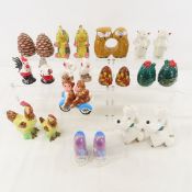 Vintage Salt & Pepper Shakers, Animals and More
