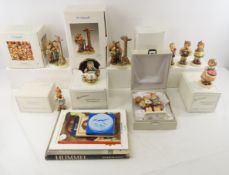 7 special edition Hummel collector figurines