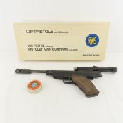 RWS MOD. 5G Air pistol cal .177 with box & scope