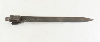 Czech VZ-52 Folding Bayonet with mounting hardware