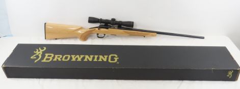Browning T-Bolt .22WMR Rifle w/Scope in Box