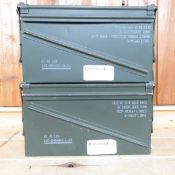 2 - 40mm Ammunition Cans