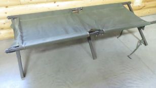 Korean War - 1953 dated - Wood US Army Cot