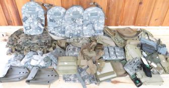 90 pc Assorted Military Pouches