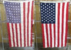 48 & 49 Star US Flags with Printed Stars 3x5'