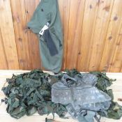 20 LBV, LCV, & M203 Vests in duffel bag