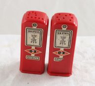 D-X Gas Pump Salt & Pepper Shakers