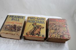 3 Big Little Books 30's Captain Easy, Prairie Bill