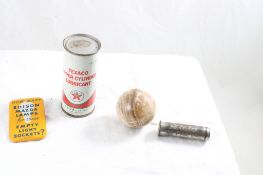 Shift Knob, Mazda Lamps, Texaco, Jim Dandy Gauge