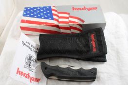 Kershaw Black Horse II #1060A Lock Blade Knife NIB