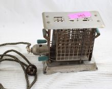 Antique White Cross Reversible Toaster Works