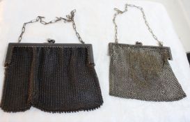 2 Flapper/Chain 1920s, 1930s Purses