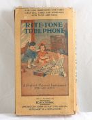 Patent 1922 Rite-Tone Tubephone in Box GR8 Tone