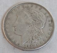 1921 Morgan Silver Dollar