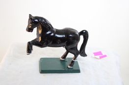 Stoltz Mercantile Est. 1849 Cast Iron Horse Bank