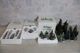Dept 56 Mill Creek Ponds, Pine & Evergreen Trees