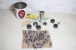 Fishing Items Stringer, Lines, Guide Book, Knife