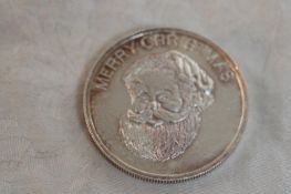 1 Oz. .999 Silver Round Happy New Year