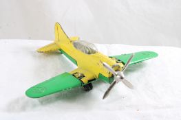 Hubley Kiddie Toy Airplane 6 1/2
