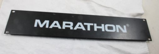 Marathon Gas Pump Metal Sign 19