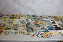 100+ Antique Postcards- Holidays, Fishing, Comedy