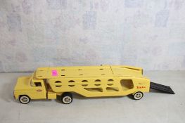 1960s Tonka Pressed Steel Mobil Transport Truck