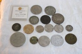 Foreign & U.S. Coins & Tokens Some Silver