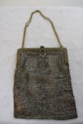 Flapper Mesh Chain Purse Made in France