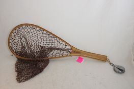 Old Wood Cabela's Trout Fishing Net 20