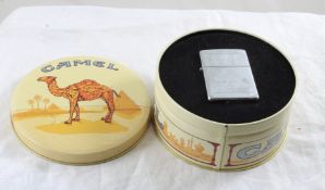 1994 Camel Zippo Lighter New in Tin