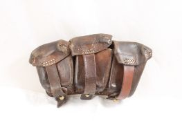 World War II German Ammo Pouch Triple Cell