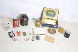 Vintage Tobacco Collectibles-Tins, Lighters & More