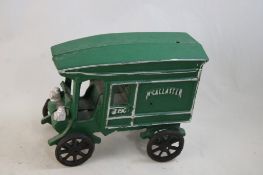 McCallister Cast Iron Delivery Truck