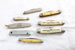 6 Advertising & Other Pocket Knives
