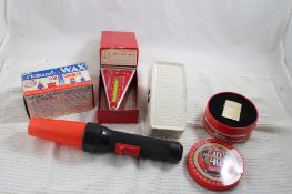 Winston Lighter, Flashlight, Canning Wax, Doorbell