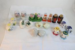 S&P Shakers -Red Wing, Anthropomorphic PY, Lefton