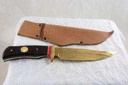 American Gold Liberty Coin Ltd. Ed Bowie Knife 12