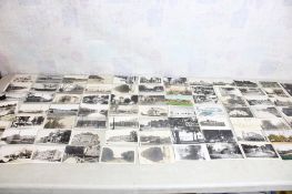 100 Antique Postcards Many RPPC's Fishing, Hunting